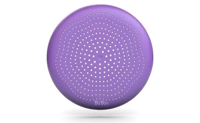 Bibio, latający dysk frisbee, sitko, fiolet