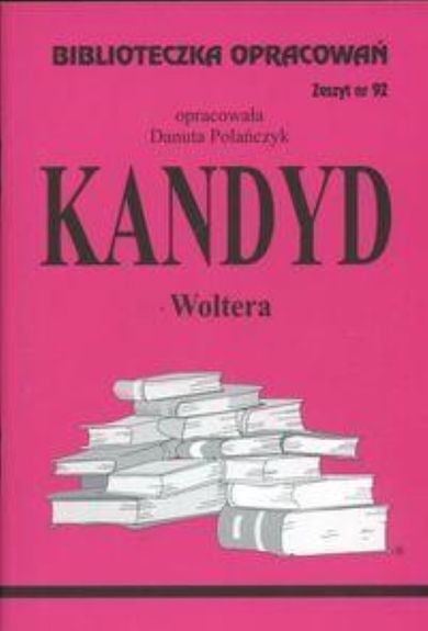 Biblioteczka opracowań nr 092. Kandyd