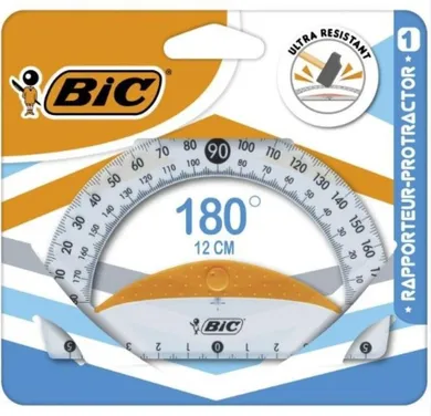 Bic, Protector, kątomierz, 12 cm