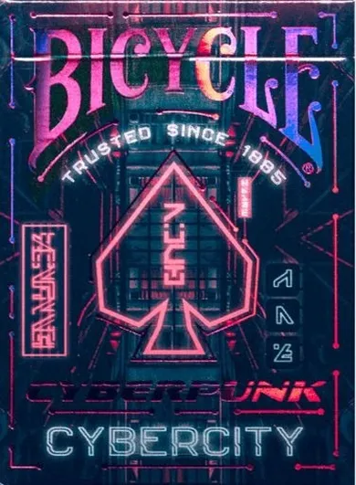 Bicycle, Cyberpunk Cyber City, karty do gry