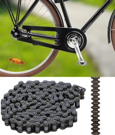 Bicycle Gear, łańcuch rowerowy 112links, 12,7-3,2 mm, bez przekładni