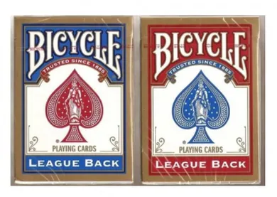 Bicycle, League Back, karty do gry, talia