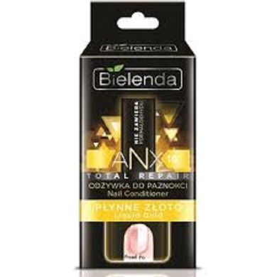 Bielenda, Anx Total Repair, odżywka do paznokci płynne złoto, 11 ml