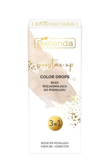 Bielenda, Boost Me Up, baza rozjaśniająca do podkładu 3w1, 15 ml
