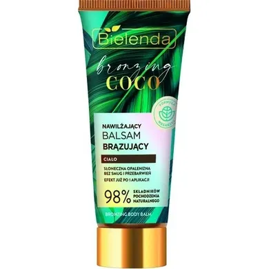 Bielenda, Bronzing Coco, nawilżający, balsam brązujący do ciała, 200 ml