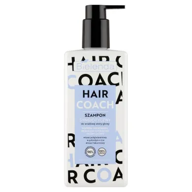 Bielenda, Hair Coach, szampon synbiotyczny do wrażliwej skóry głowy, 300 ml