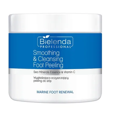 Bielenda Professional, Marine Foot Renewal, wygładzająco-oczyszczający peeling do stóp, 600g