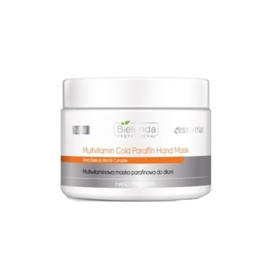 Bielenda Professional, Multivitamin Cold Paraffin Hand Mask, multiwitaminowa maska parafinowa do dłoni, 150g