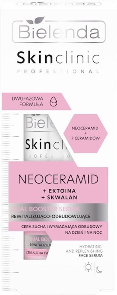 Bielenda, Professional Skin Clinic, neoceramid dual booster serum nawilżająco-odbudowujące, 45 ml
