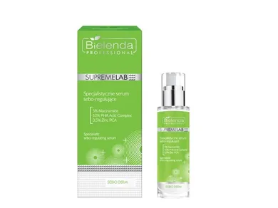 Bielenda Professional, SupremeLab Sebio Derm, specjalistyczne serum sebo-regulujące, 30 ml