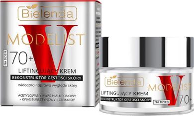 Bielenda, V-modelist, liftingujący krem - rekonstruktor gęstości skóry 70+ na dzień, 50 ml