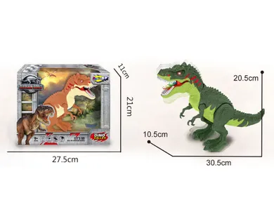 Bigtoys, dinozaur, figurka interaktywna, światło i dźwięk