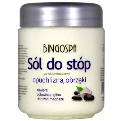 BingoSpa, sól do stóp ze skłonnościami do opuchlizny i obrzęków, 550g