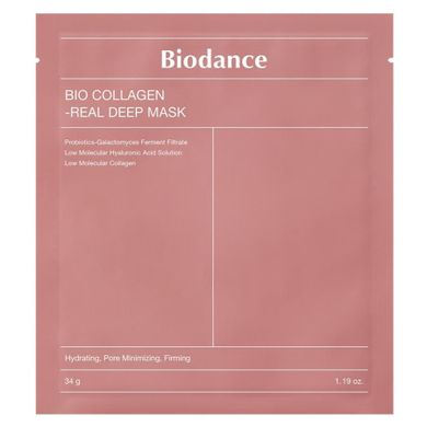Biodance, Bio-Collagen Real Deep Mask, maska do twarzy w płachcie, 34g