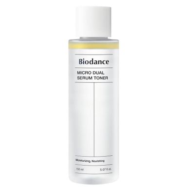 Biodance, Micro Dual Serum Toner, dwufazowy tonik do twarzy, 150 ml