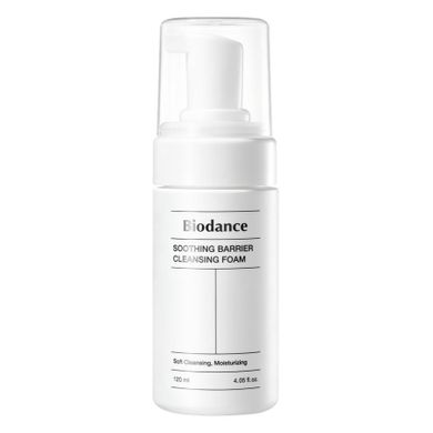 Biodance, Soothing Barrier Cleansing Foam, oczyszczająca pianka do twarzy, 120 ml
