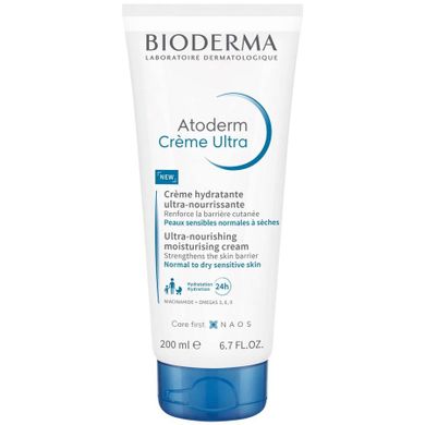 Bioderma, Atoderm Creme Ultra, ultraodżywczy krem nawilżający, 200 ml