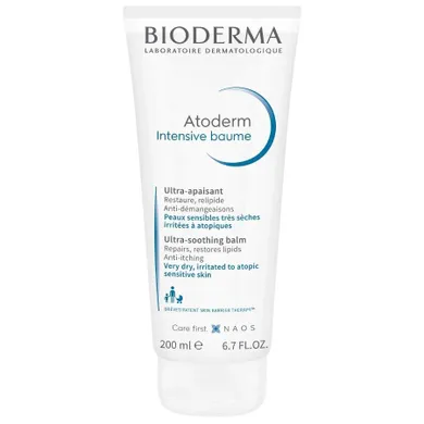 Bioderma, Atoderm Intensive Baume, kojący balsam emolientowy do ciała, 200 ml