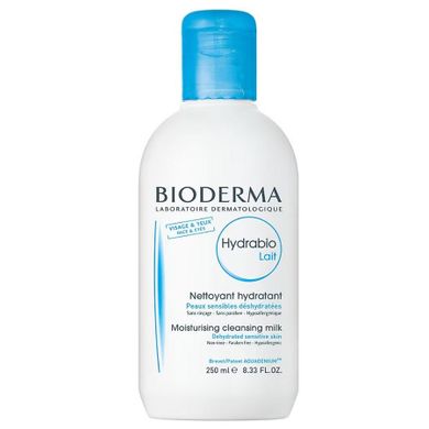 Bioderma, Hydrabio Lait, nawilżające mleczko oczyszczające, 250 ml