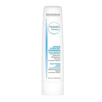 Bioderma, Hydrabio Masque, maska intensywnie nawilżająca do skóry odwodnionej i wrażliwej, 75 ml