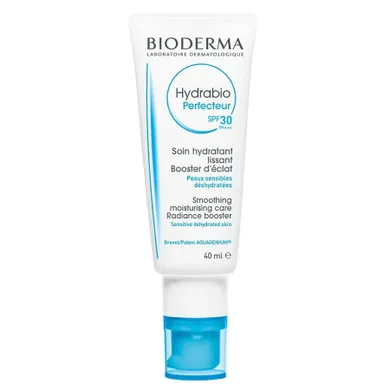 Bioderma, Hydrabio Perfecteur, wygładzająco-rozświetlający krem nawilżający SPF30, 40 ml