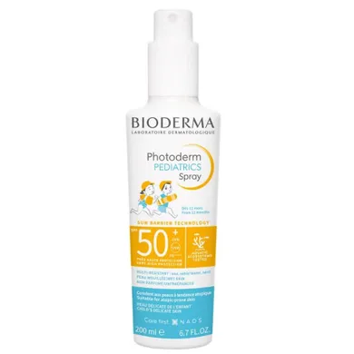 Bioderma, Photoderm Pediatrics Spray SPF50+, ochronny spray dla dzieci, 200 ml