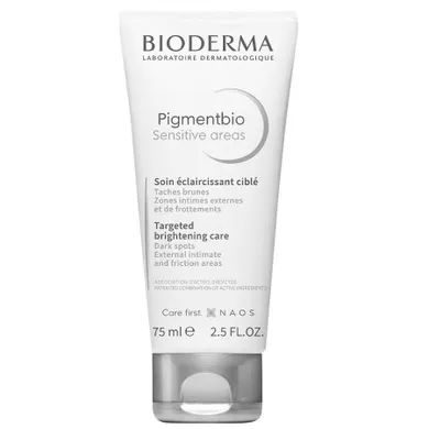 Bioderma, Pigmentbio Sensitive Areas, krem do depigmentacji, 75 ml