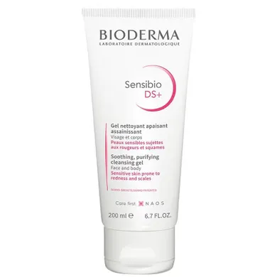 Bioderma, Sensibio DS+ Gel, żel oczyszczający, 200 ml