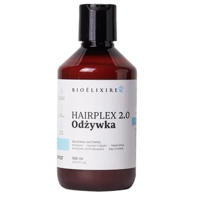 Bioelixire, Hairplex 2.0, odżywka do włosów zniszczonych, 300 ml