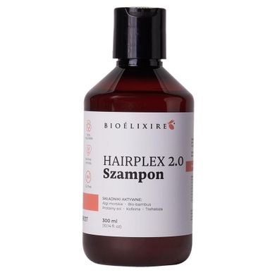 Bioelixire, Hairplex 2.0, szampon do włosów zniszczonych, 300 ml