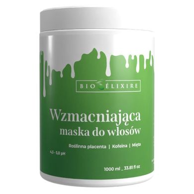 Bioelixire, Select Placenta, wzmacniająca maska do włosów, 1000 ml