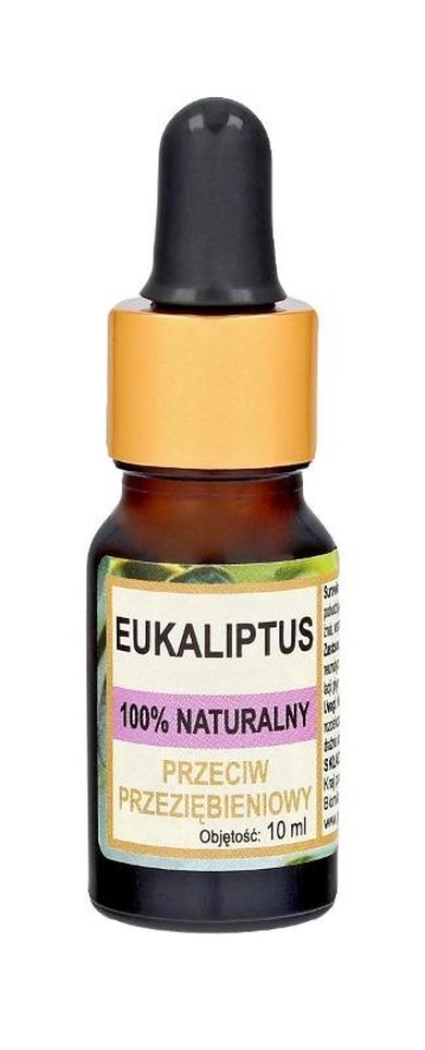 Biomika, 100% naturalny olejek z eukaliptusa, przeciw przeziębieniowy, 10 ml