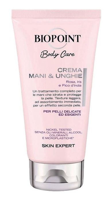 Biopoint, Body Care, krem do rąk i paznokci, nawilżający, 75 ml