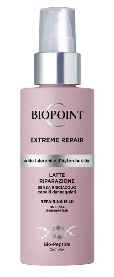 Biopoint, Extreme Repair, mleczko odbudowujące i zabezpieczające strukturę włosa, 200 ml