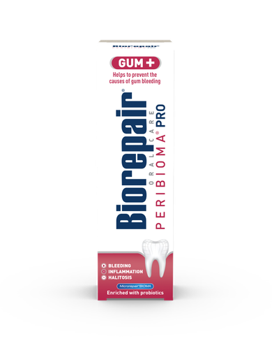 Biorepair, Peribioma PRO+, pasta do zębów z probiotykami, 75 ml