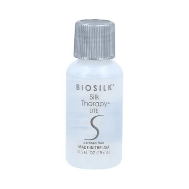 Biosilk, Silk Therapy, Lite, kuracja z jedwabiem do włosów, 15 ml