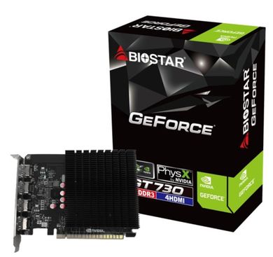Biostar, karta graficzna, GT 730 4GB 4xHDMI