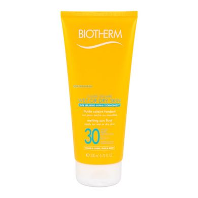 Biotherm, Sun Fluide Solaire Wet And Dry Skin SPF 30, podkład do twarzy, 200 ml