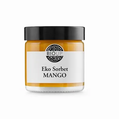 Bioup, Eko Sorbet Mango, odżywczy krem olejowy z jojobą i rokitnikiem, 60 ml