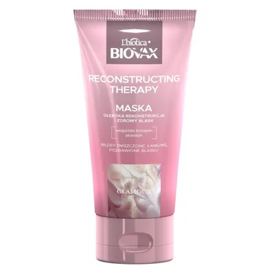 Biovax, Glamour Reconstructing Therapy, maska do włosów, 150 ml