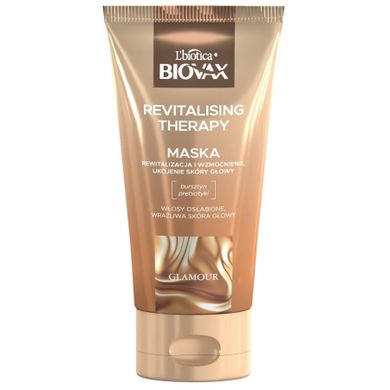Biovax, Glamour Revitalising Therapy, maska do włosów, 150 ml