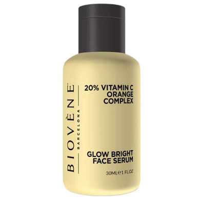Biovene, Glow Bright Face Serum, rozświetlające serum do twarzy z 20% witaminą C, 30 ml