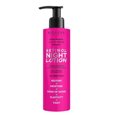 Biovene, Retinol Night Lotion, ekstremalnie ujędrniający krem ​​do ciała, 200 ml