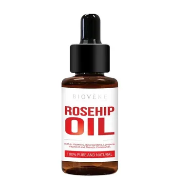 Biovene, Rosehip Oil, olejek z dzikiej róży, 30 ml