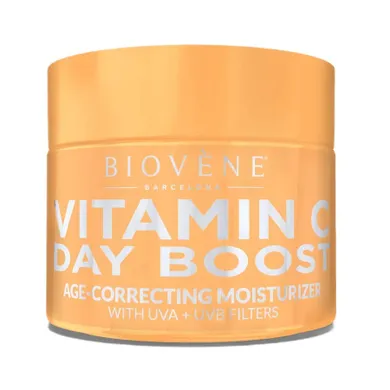 Biovene, Vitamin C Day Boost, nawilżający krem do twarzy na dzień, 50 ml