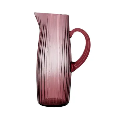 Bitz, Kusintha, dzbanek, pink glass, 1,2l