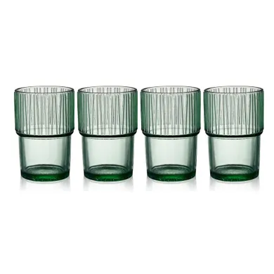 Bitz, Kusintha, szklanki, green, 380 ml, 4 szt.