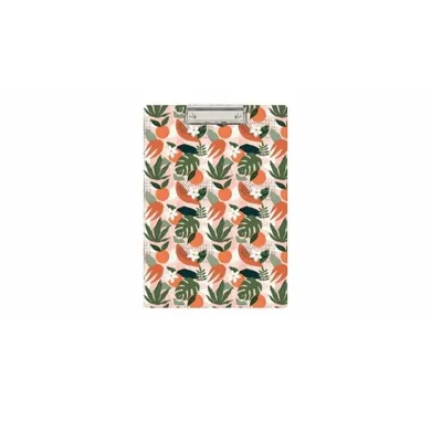 Biurfol, deska z klipem A4, tropical