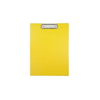 Biurfol, deska z klipem A4, żółty