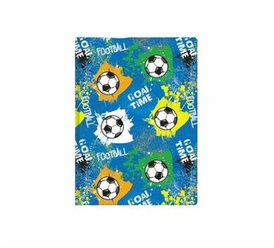 Biurfol, notes A6, kratka, football, 1 szt.